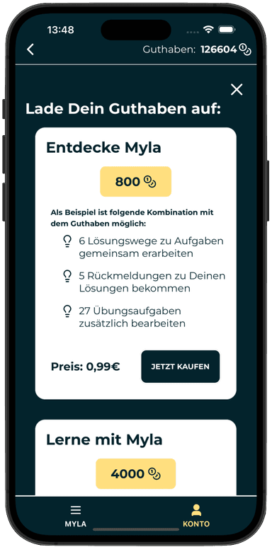 Myla App Screenshot